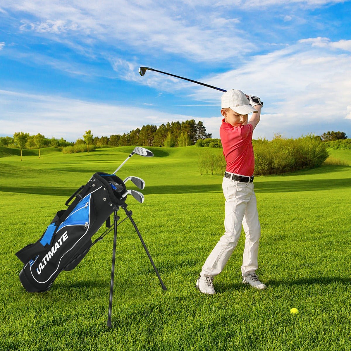 Young Golf Enthusiasts: Junior Complete Golf Club Set for Ages 11-13