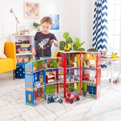 Shop Now Everyday Heroes Wooden Play Set