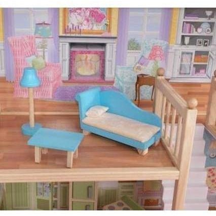 An Elegant Playtime with the Majestic Mansion Wooden Dollhouse