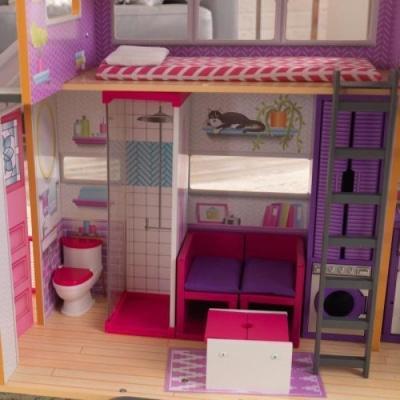 KidKraft Teeny House Dollhouse - Perfect for Small Spaces