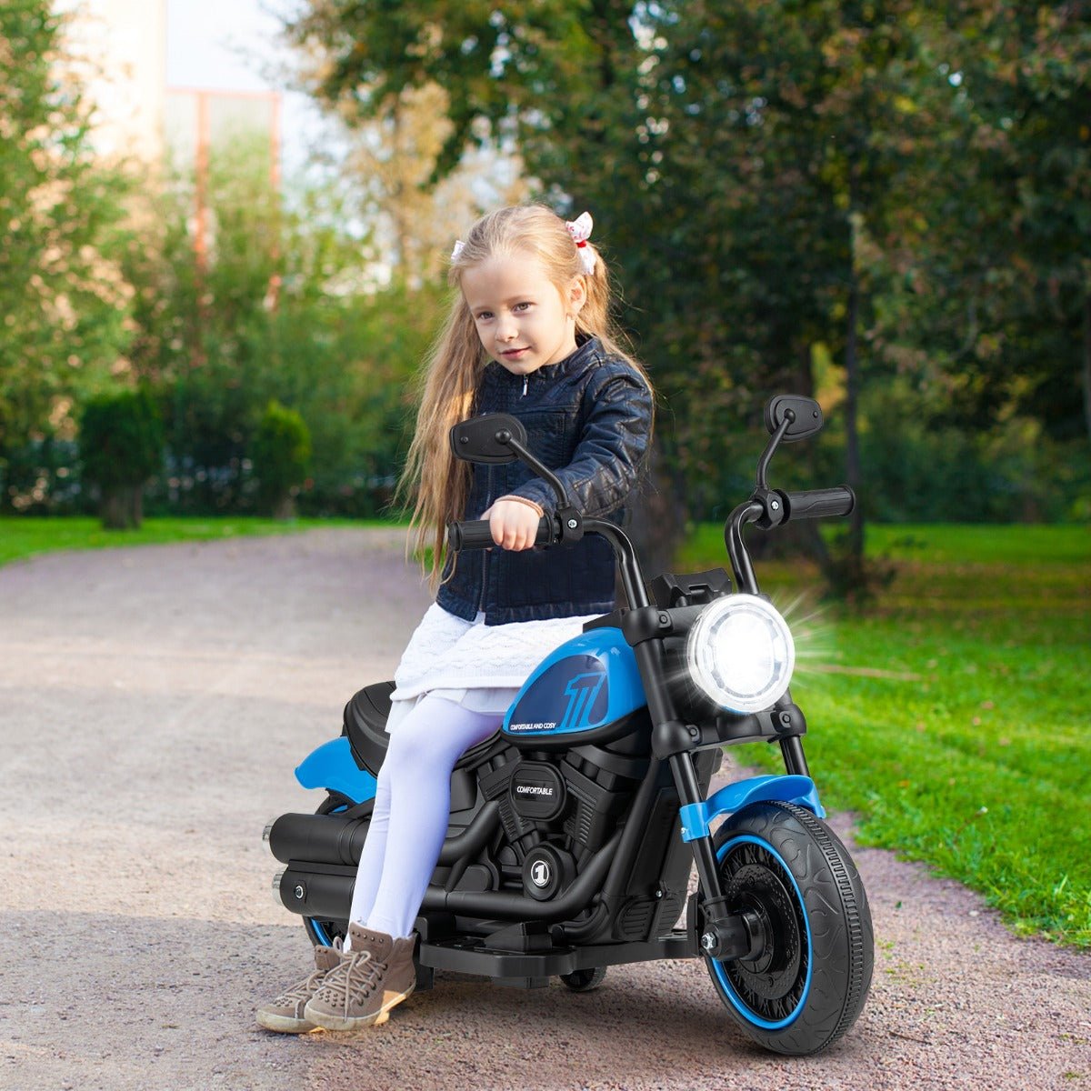Twilight Rider: Kids Motorcycle with LED Lights