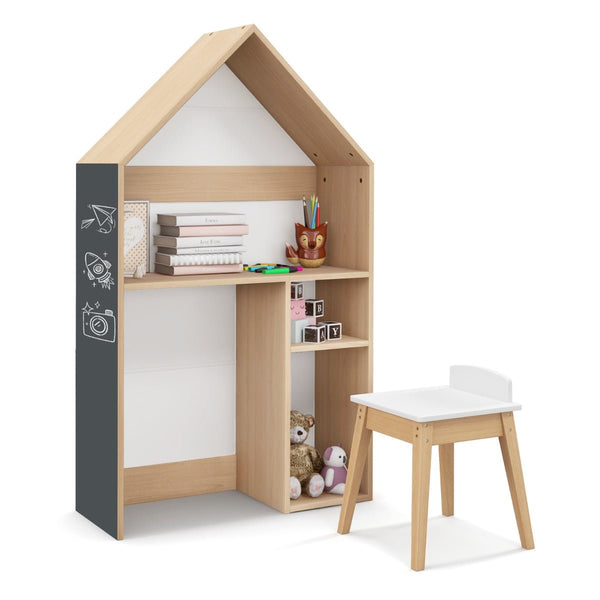 Charming House-Shaped Desk for Creative Kids