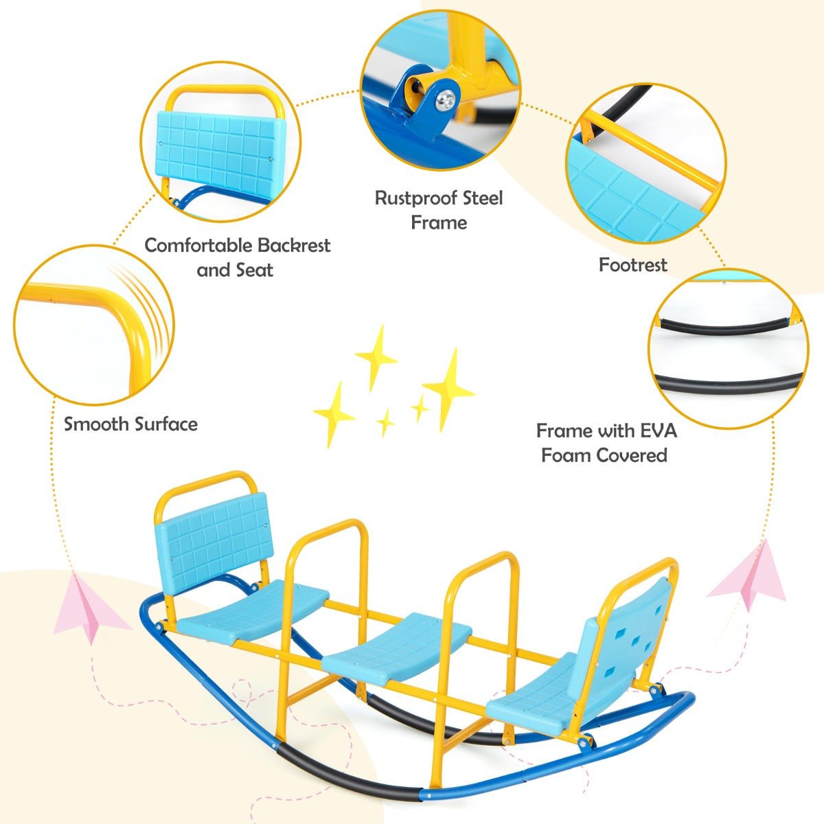 Outdoor and Indoor Seesaw Fun