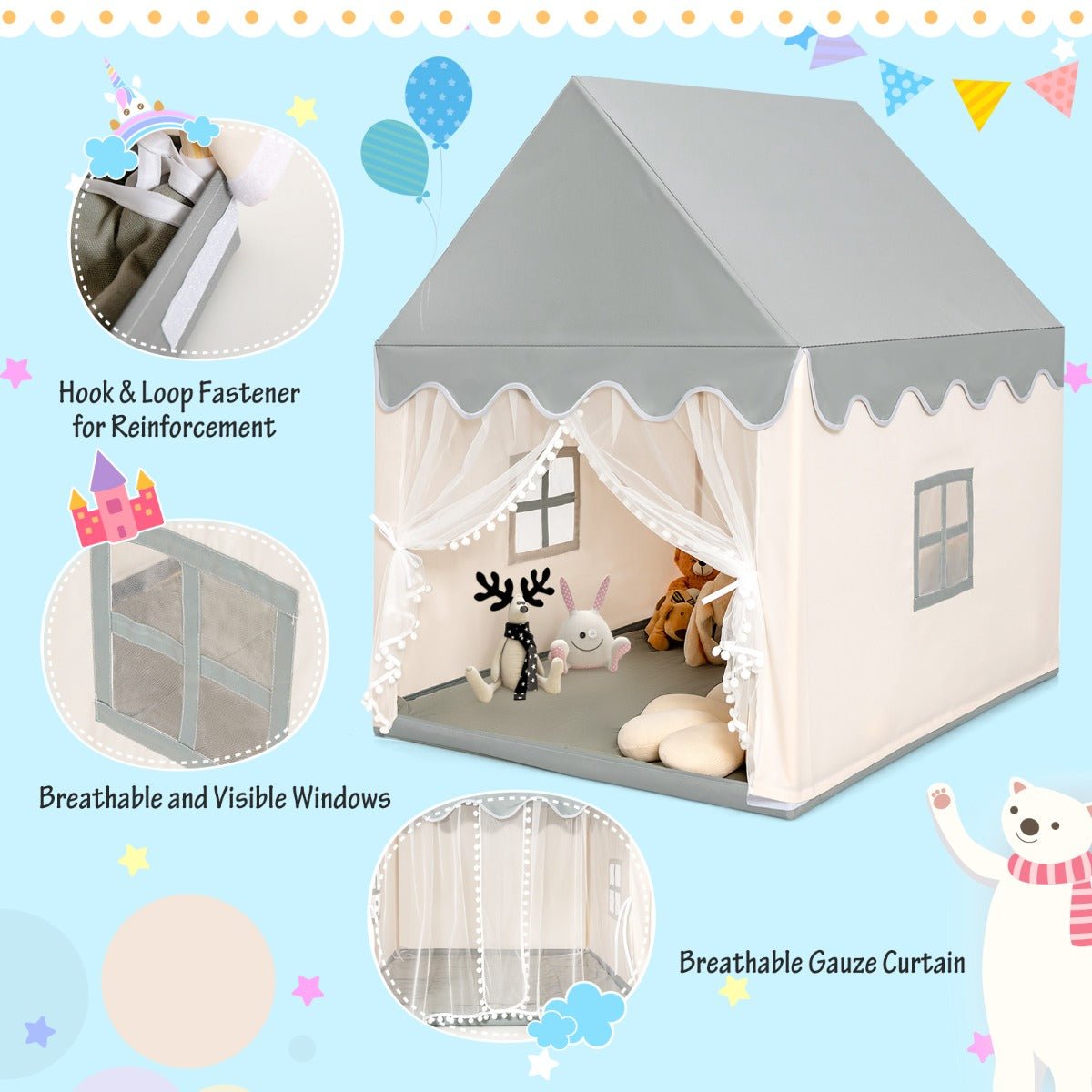 Shop the Best Playhouses with Washable Mats