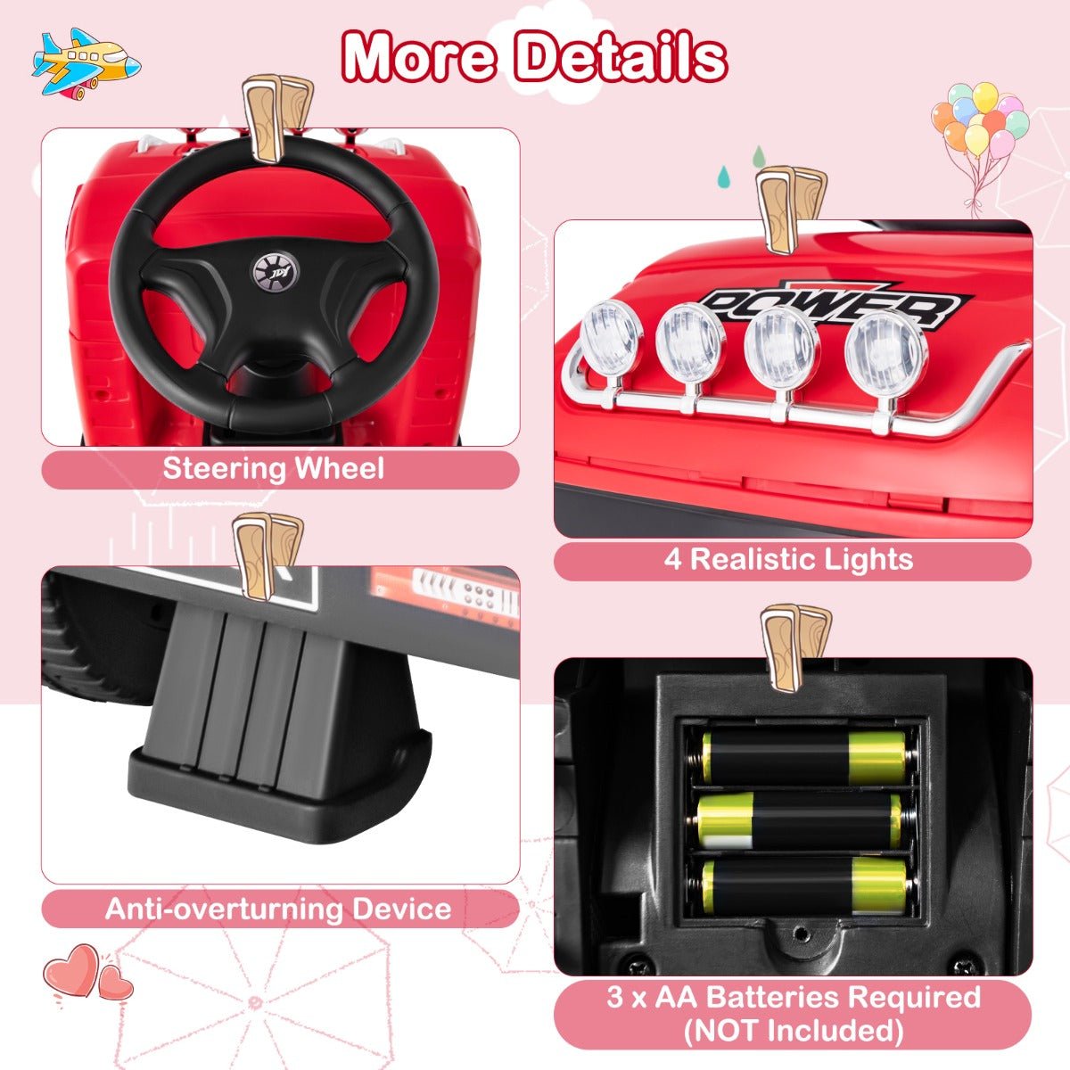 Joyous Red Truck with Songs Joyous Red Truck with Songs