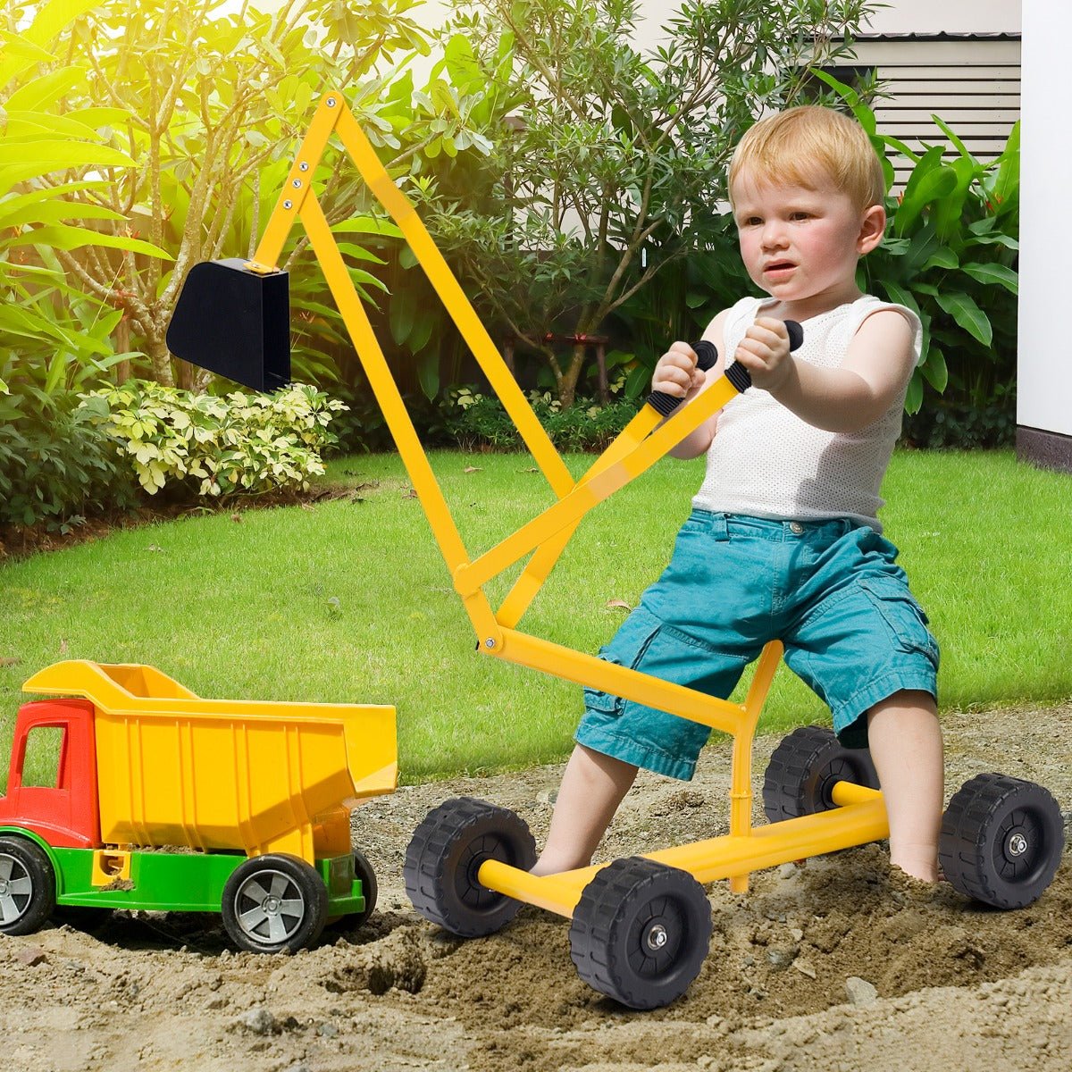 Buy the Rotatable Seat Kids Sand Digger - Beach Fun!