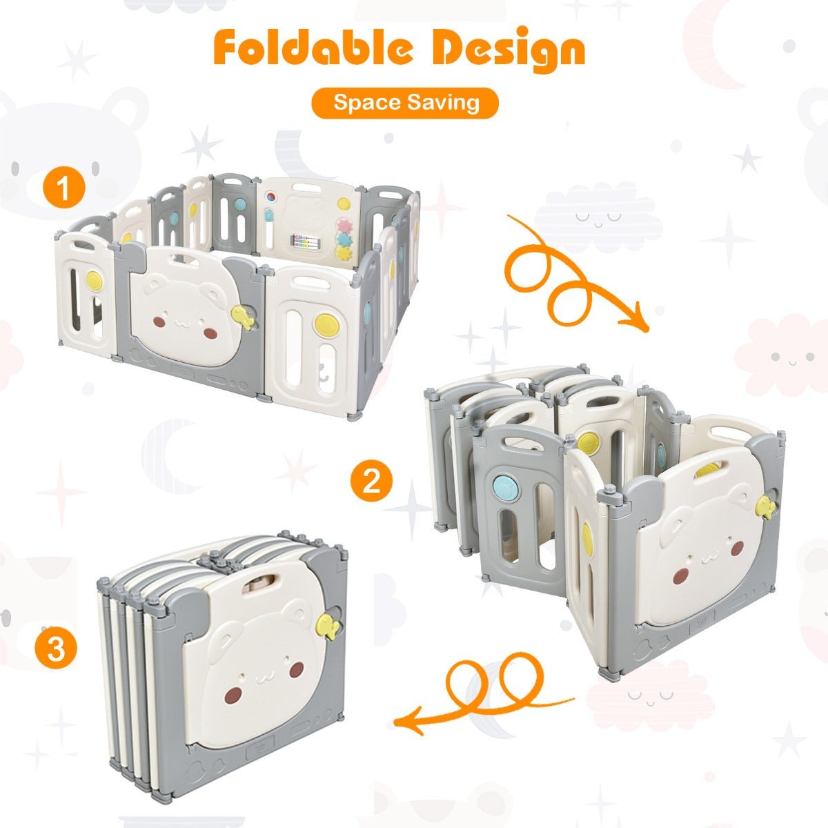 Baby Activity Center with Safety Lock