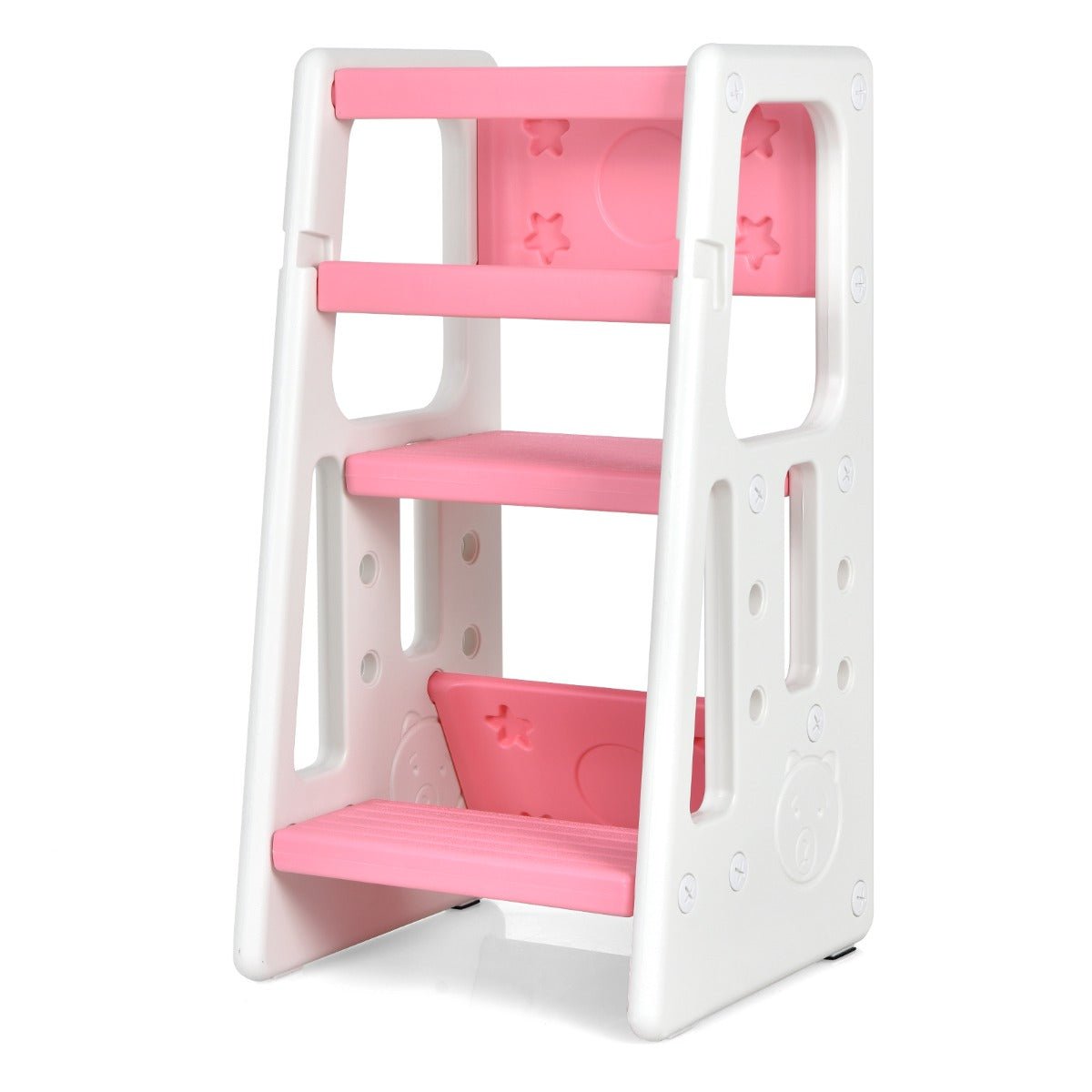 Baby Step Learning Stool - Double Safety Rails - Enhance Independence