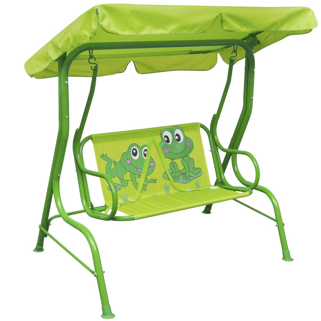 Child's swing discount seat with canopy