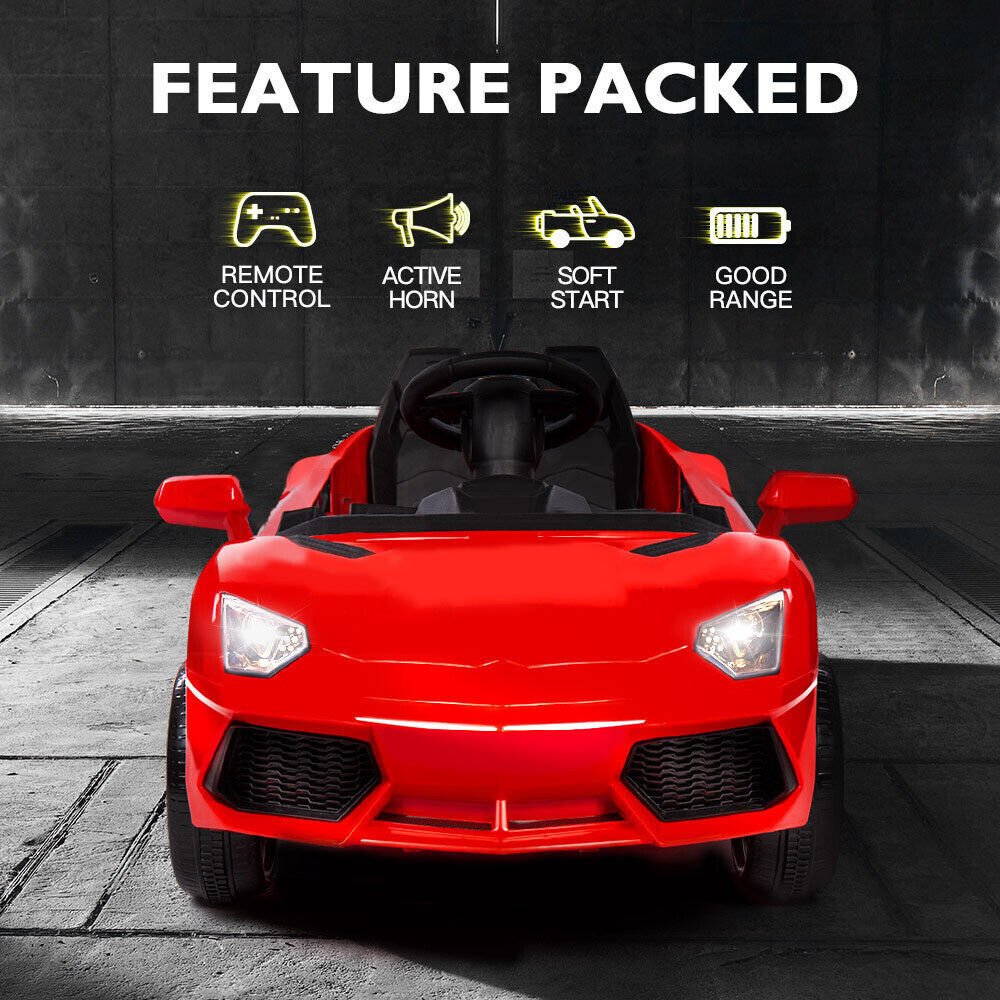Lamborghini Inspired Ride On Car Red
