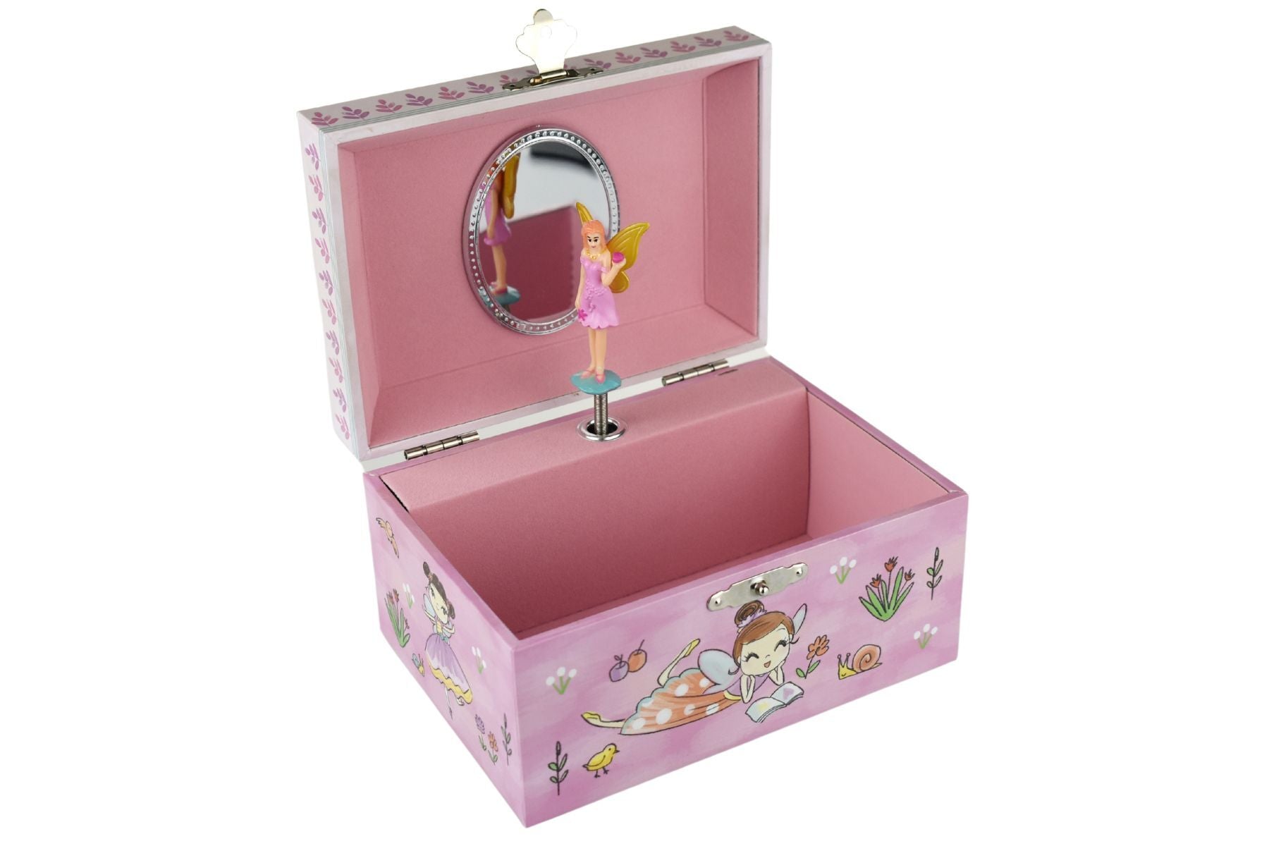 Interior View of Lilly Fairy Music Box