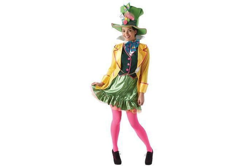 Ladies Mad Hatter Costume | Alice in Wonderland Disney Outfit Kids Mega Mart Ladies Mad Hatter Costume | Alice in Wonderland Disney Outfit Kids Mega Mart