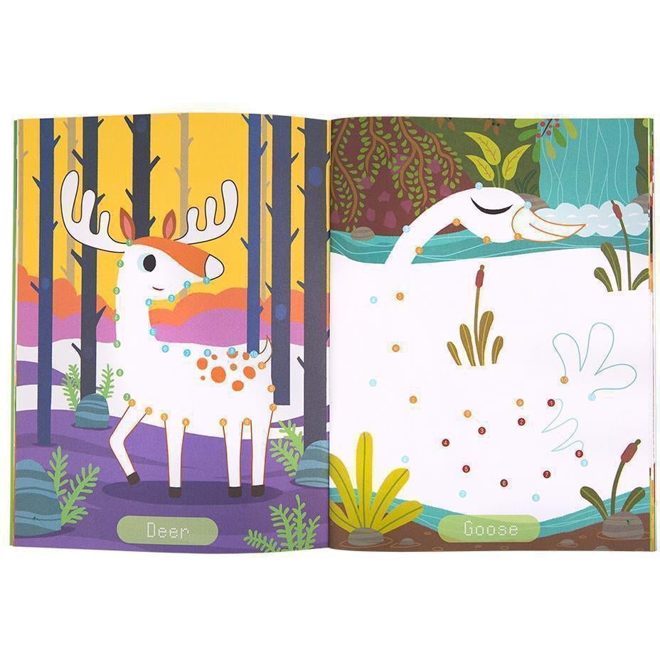 My First Dot-to-Dot Drawing Book | Adorable Animals, perfect for kids creative at-home fun.