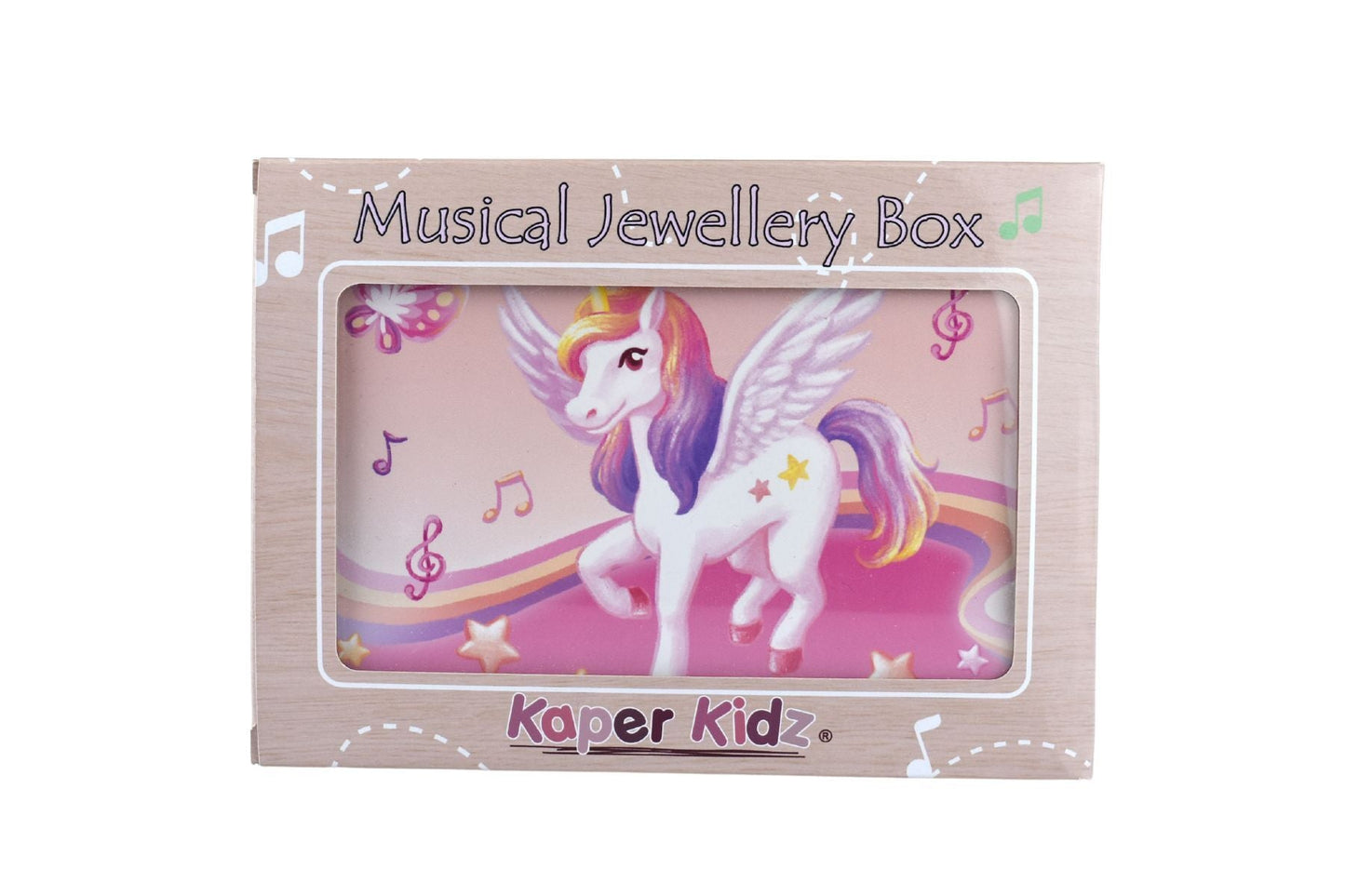 Nutmeg Unicorn Music Box - Packaging Shot