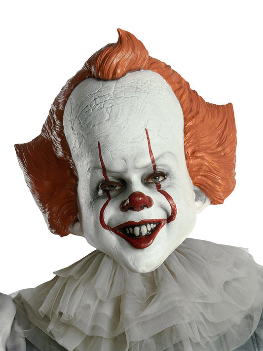 Pennywise adult costume from It Chapter 2 | Stephen King official costume for Halloween fun.