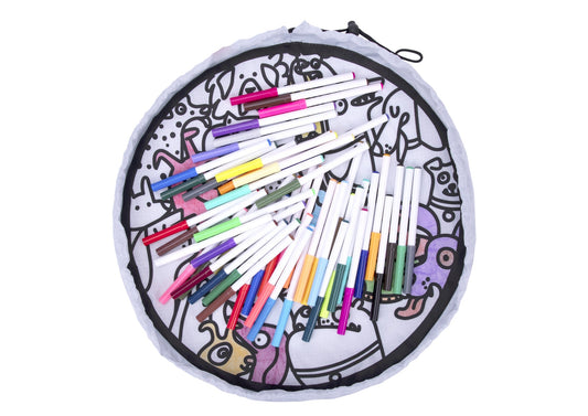 Tookyland Pet's Party Play Mat, versatile for drawing, playing, and storage