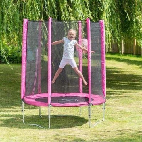 Plum 5ft trampoline pink Child Jumping photo