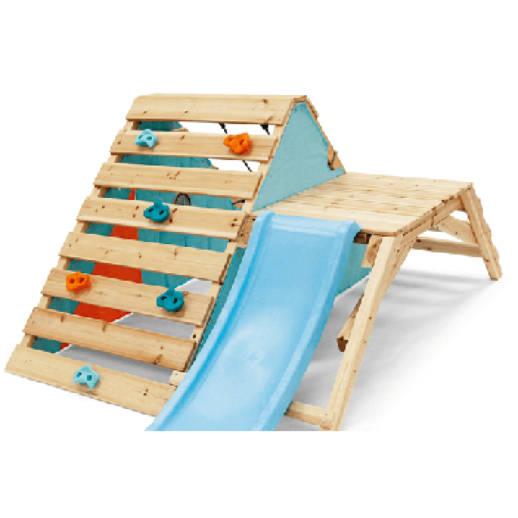 Plum Toddler Climbing Frame with Slide and Den, ideal for active play at home Plum Toddler Climbing Frame with Slide and Den, ideal for active play at home