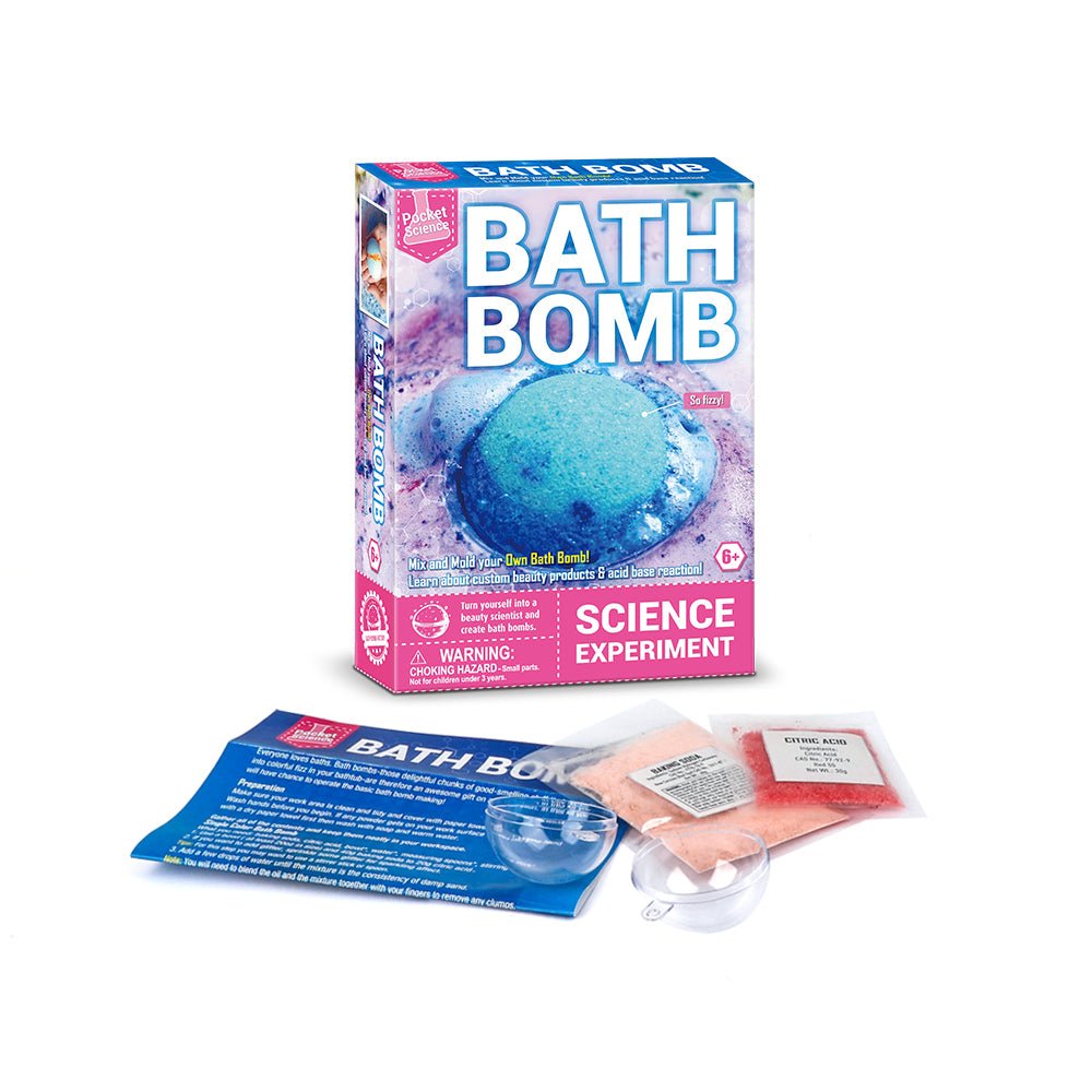 Pocket Science Bath Bomb Kit - Kids Mega Mart
