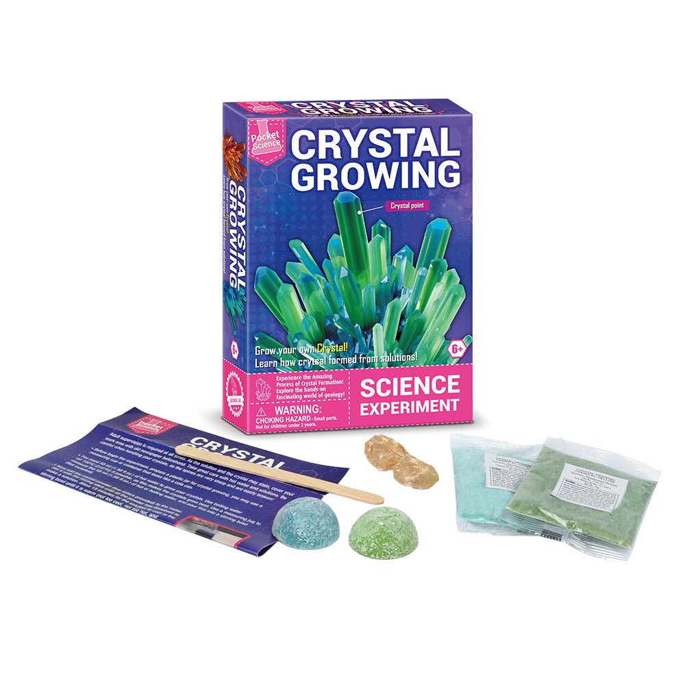 Pocket Science Crystal Growing Kit - Kids Mega Mart