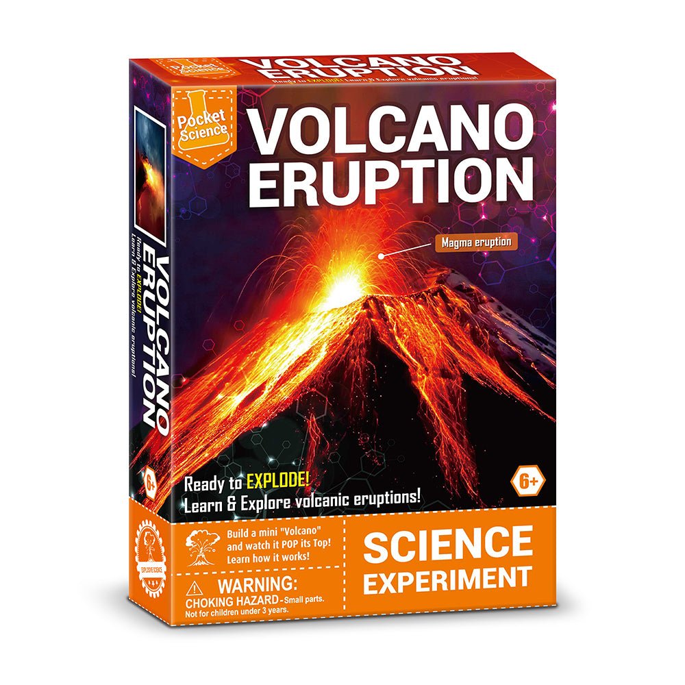 Pocket Science Volcano Eruption - Kids Mega Mart