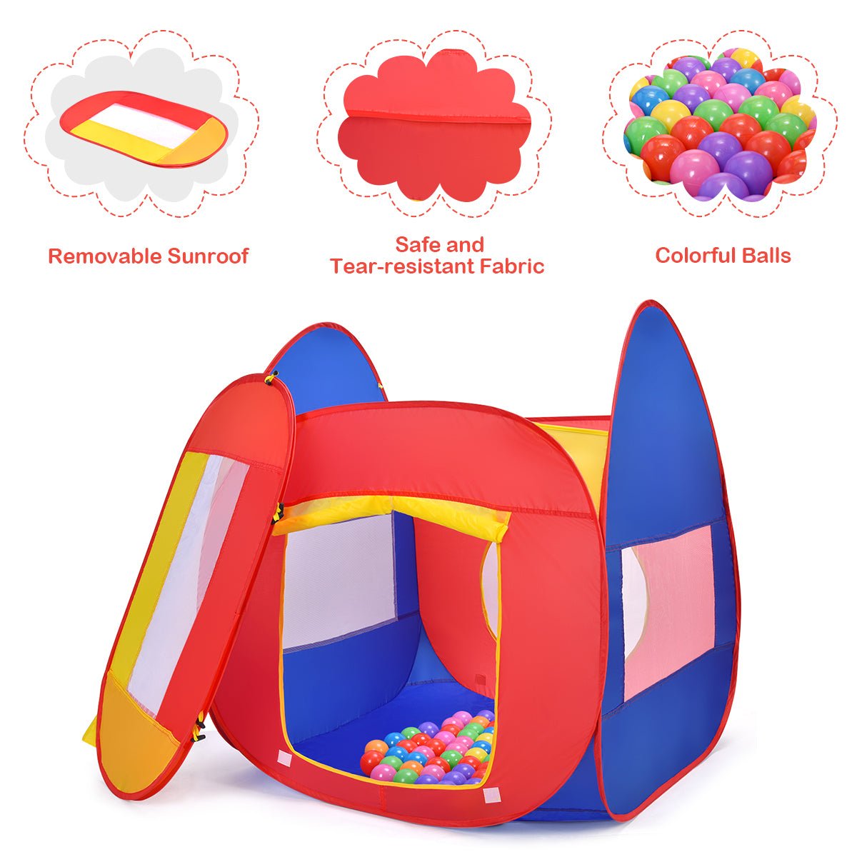 Boundless Joy: Baby Play House with 100 Balls for Imaginative Play