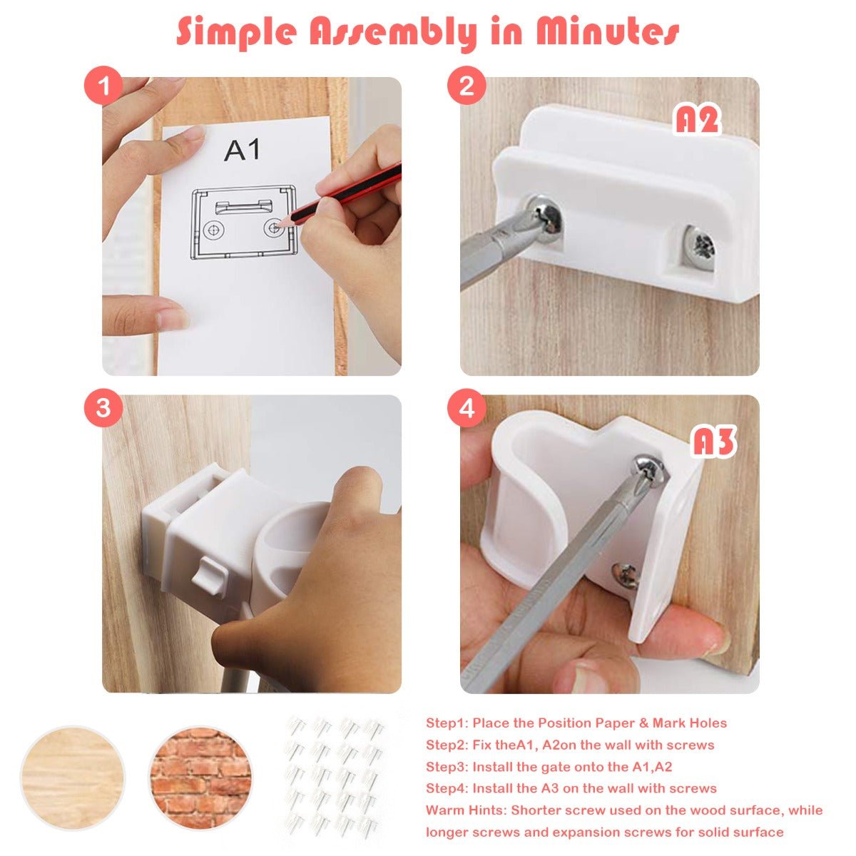 Simply Assembly Safety Gate Simply Assembly Safety Gate