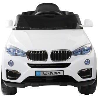 White Rigo Kids Ride On Car - Fun and stylish toy for indoor play