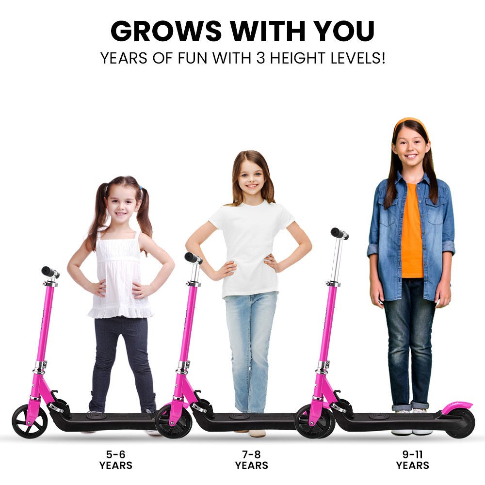 Rovo Kids Hyper Electric Scooter Pink