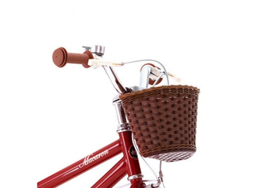 Shop Royal Baby Vintage Style Kids Bike Red with Basket Kids Mega Mart
