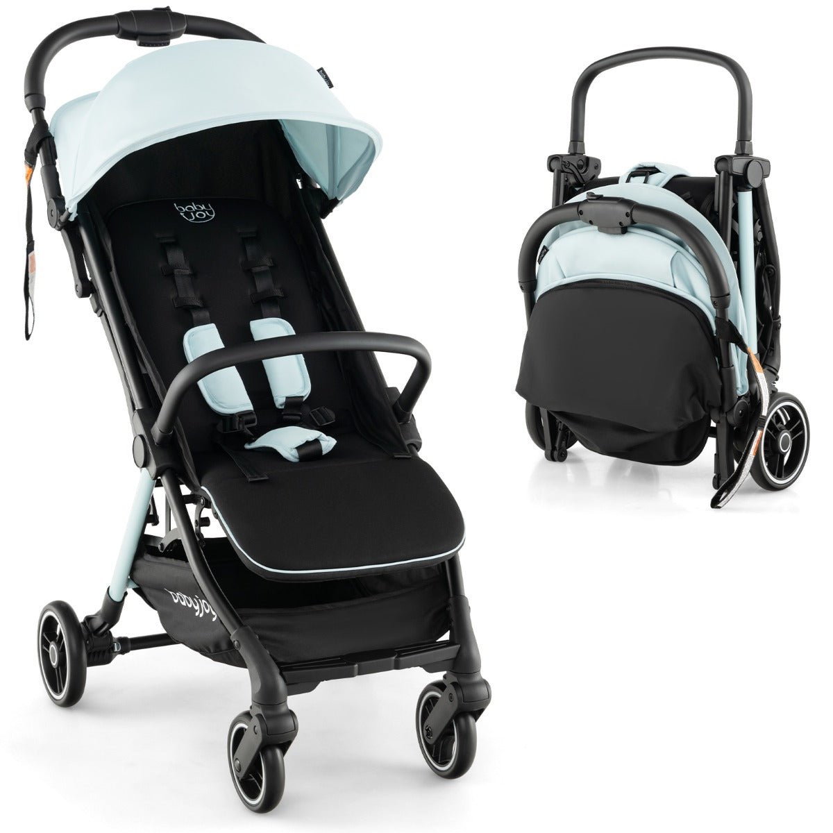 Blue Baby Stroller - Enjoy Outdoor Adventures
