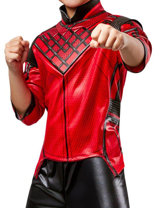 Shang-Chi Marvel kids costume with padded top and pants for playtime fun