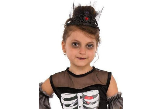 Skeleton Ballerina Halloween Costume for Girls | Skelerina dress, ideal for spooky playtime at home.