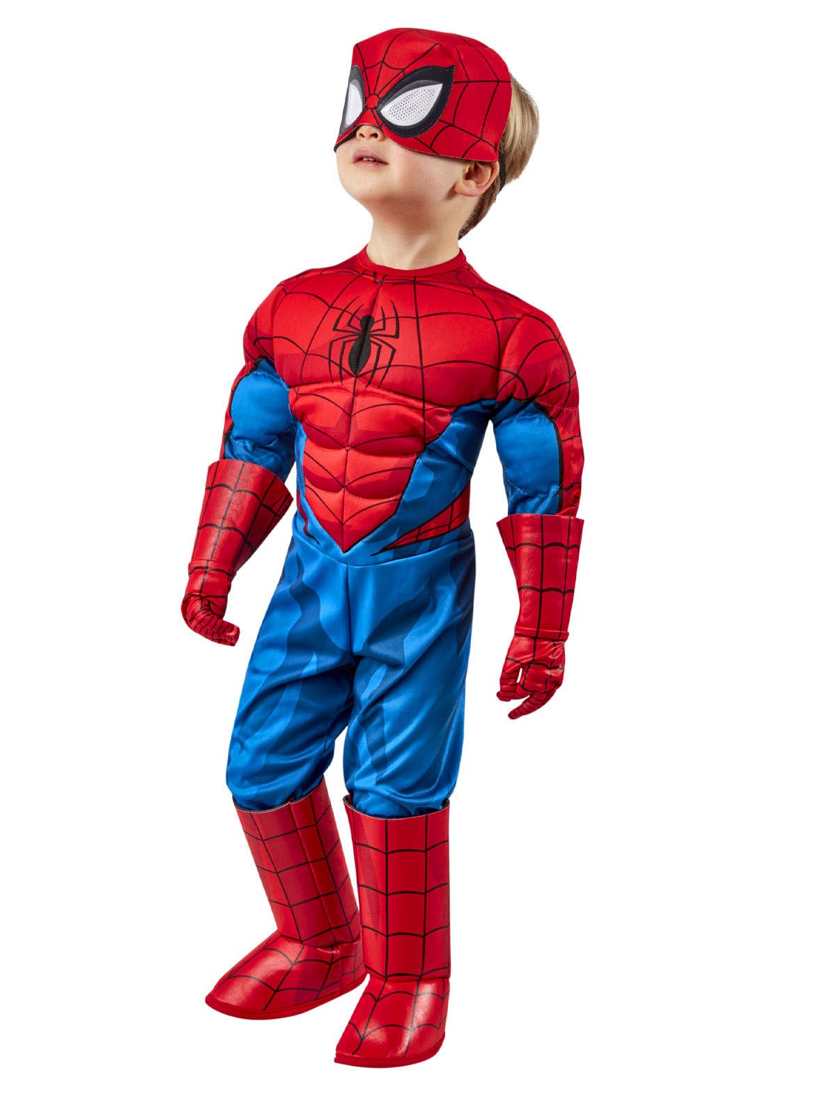 Front View Kids Spider-Man Web-Slinging Deluxe Costume