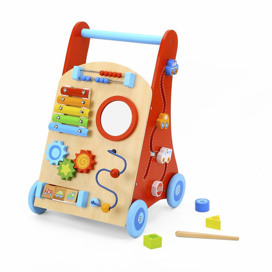 Tooky Toys Walk n Learn Baby Walker | Interactive walker for toddlers, promoting balance and confidence.
