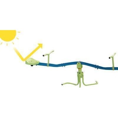 Kids outdoor play See Saw with 360� rotating twirl for backyard fun. Kids outdoor play See Saw with 360� rotating twirl for backyard fun.