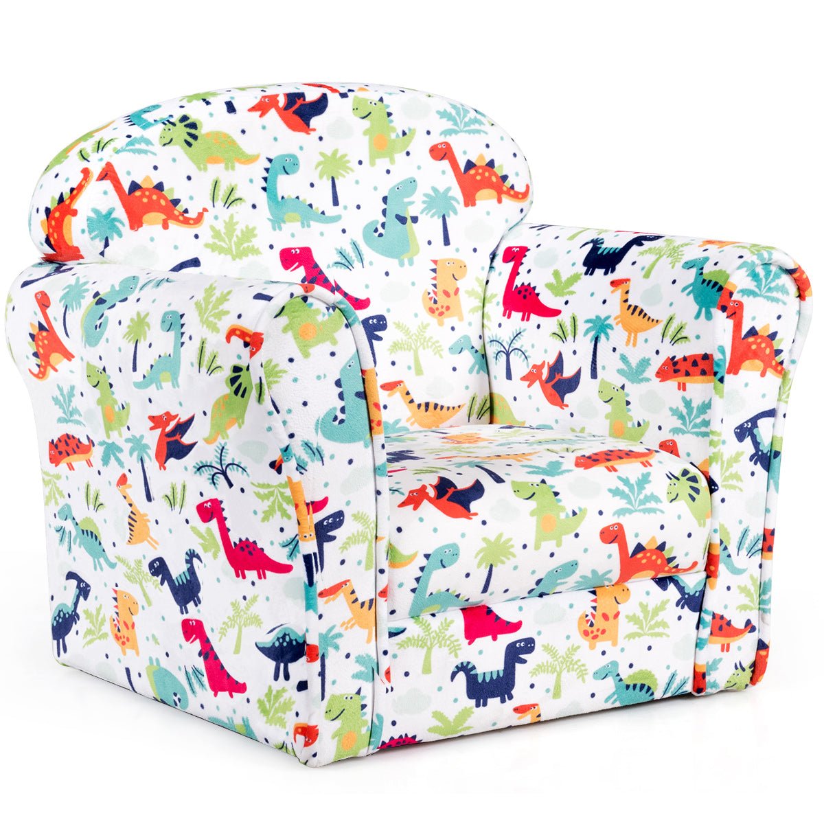 Lovely Pattern Velvet Kids Sofa: Comfortable Seating for Baby Room