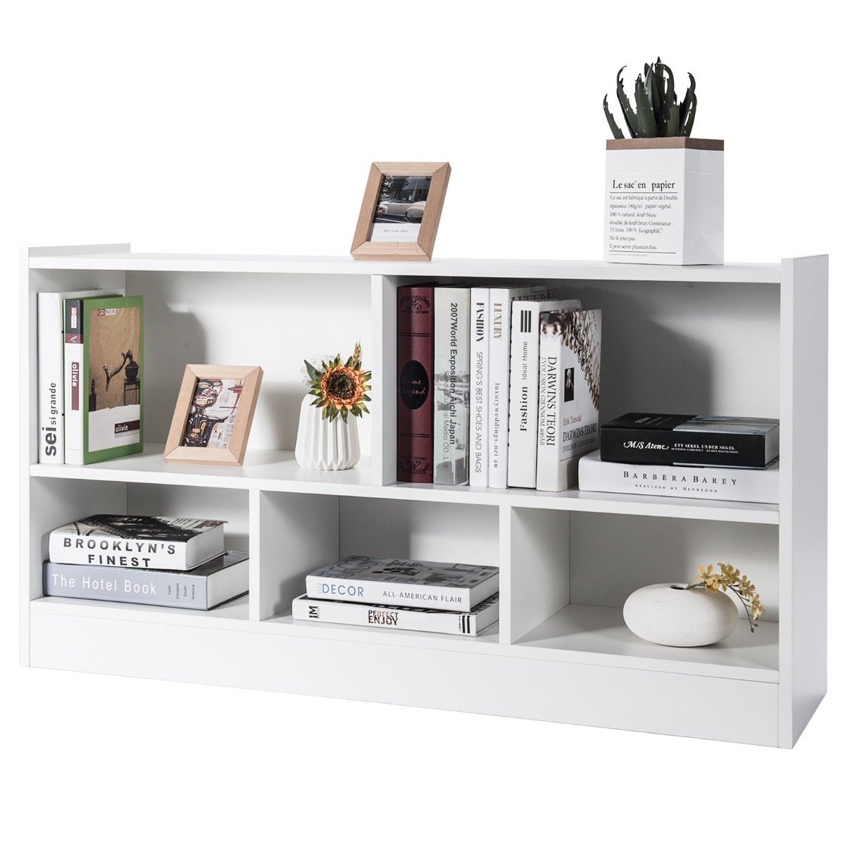White Storage Unit for Clutter-Free Play Areas