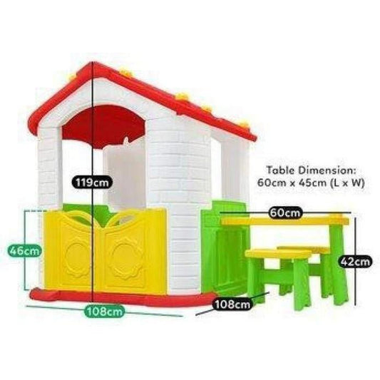 Lifespan Kids Wombat V2 plastic playhouse, perfect for toddlers imaginative indoor play.