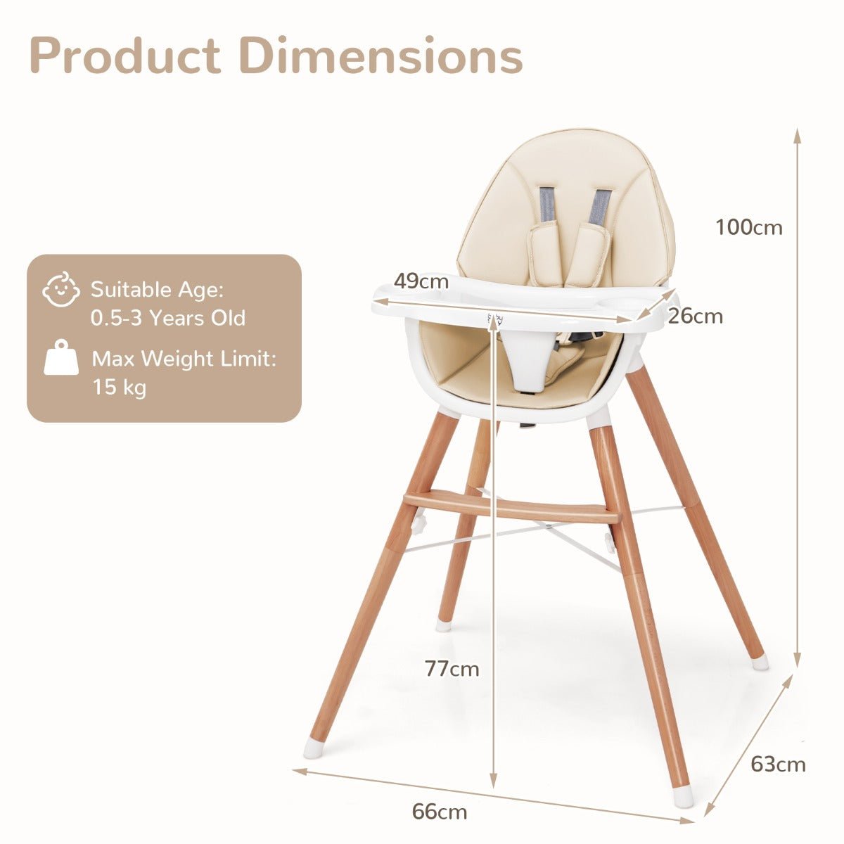 High Chair Measurements