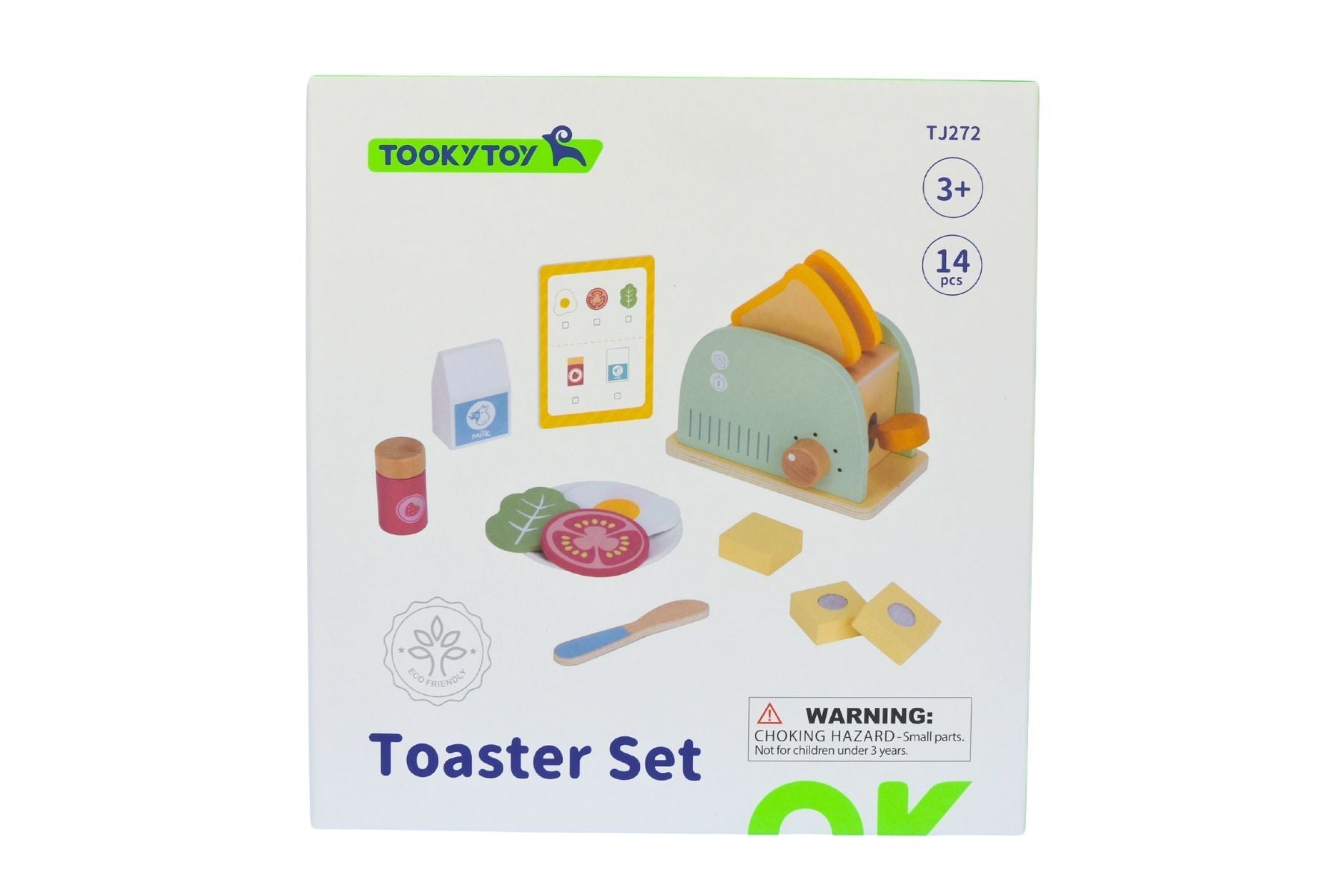 Wooden Toaster Breakfast Set - Kids Mega Mart