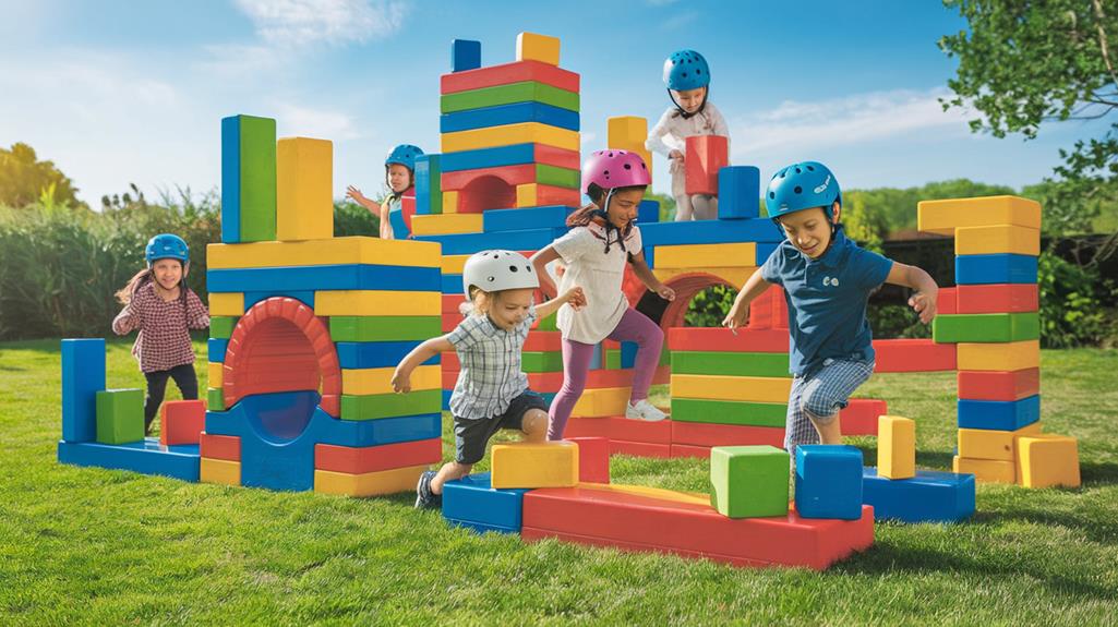 Block Building Obstacle Course Ideas for Kids | Kids Mega Mart