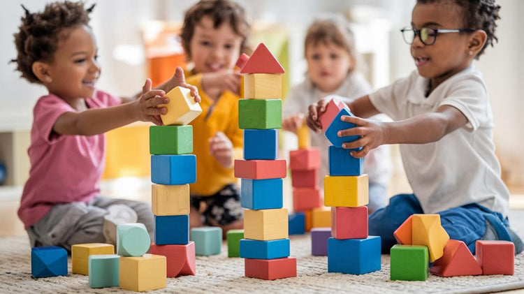 Discover the Benefits of Wooden Blocks for Kids at Kids Mega Mart