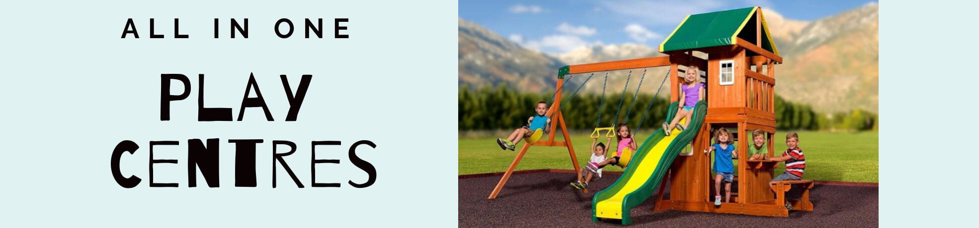 Outdoor Play Centres Australia Delivery - Kids Mega Mart