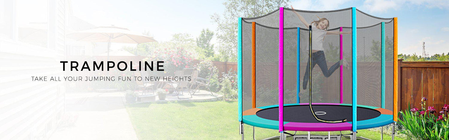 Spring & Springless Trampolines Outdoor Play Equipment