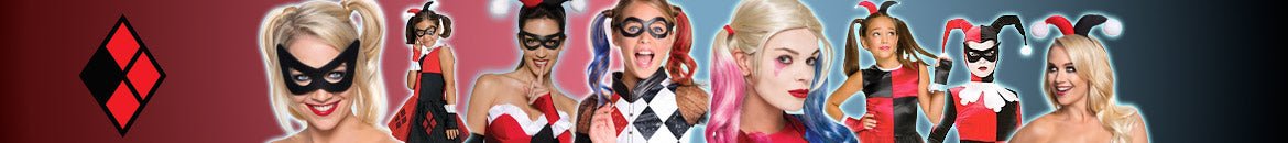 Stand out in the crowd with our Harley Quinn costumes collection - Kids Mega Mart