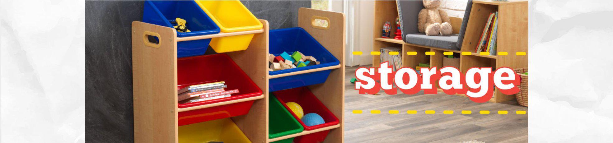 Kids Toy Storage | Shop Boxes, Chests & Furniture Online – Kids Mega Mart