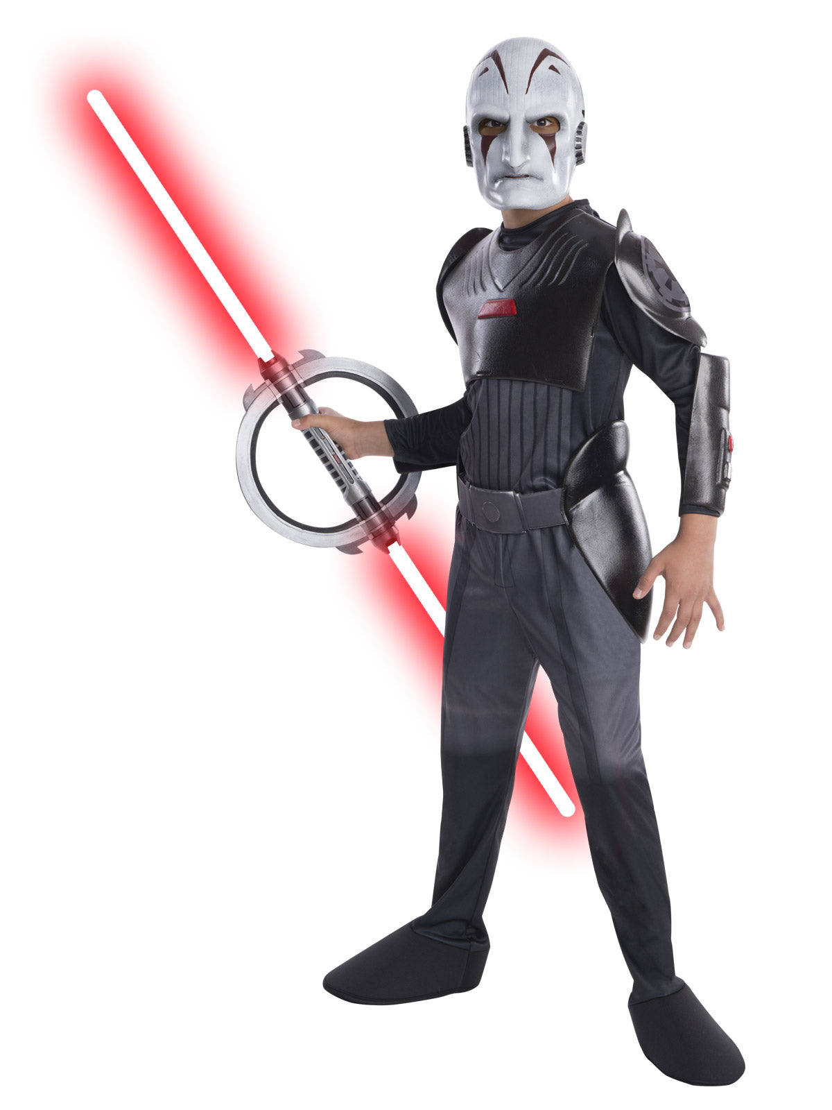 Star Wars Inquisitor kids costume set - Disney licensed for imaginative play at home.