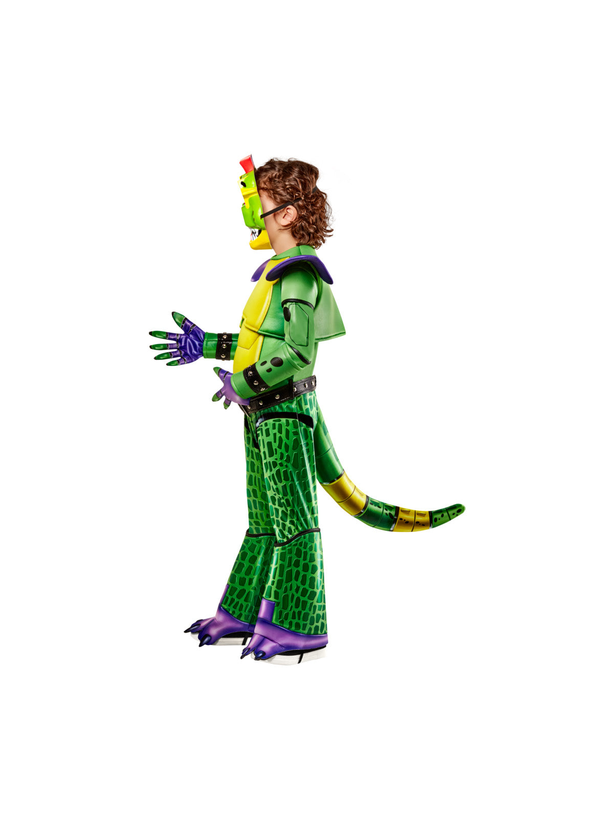 GLAMROCK MONTY GATOR FNAF DELUXE COSTUME CHILD