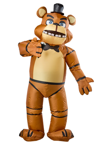 FREDDY FNAF INFLATABLE COSTUME ADULT